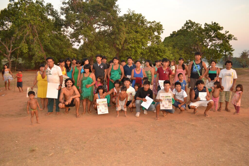 Coletores do Parque do Xingu discutem produção de sementes florestais