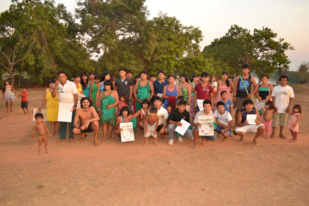 Coletores do Parque do Xingu discutem produção de sementes florestais