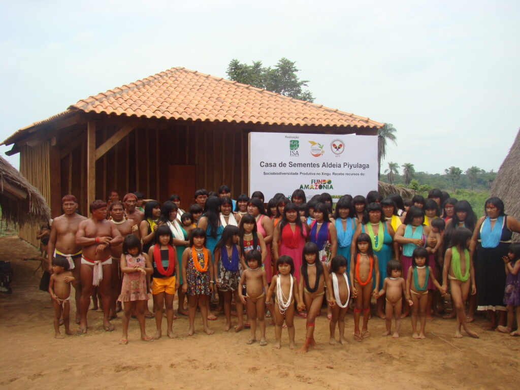 Parque Indígena do Xingu recebe duas Casas para armazenar sementes florestais