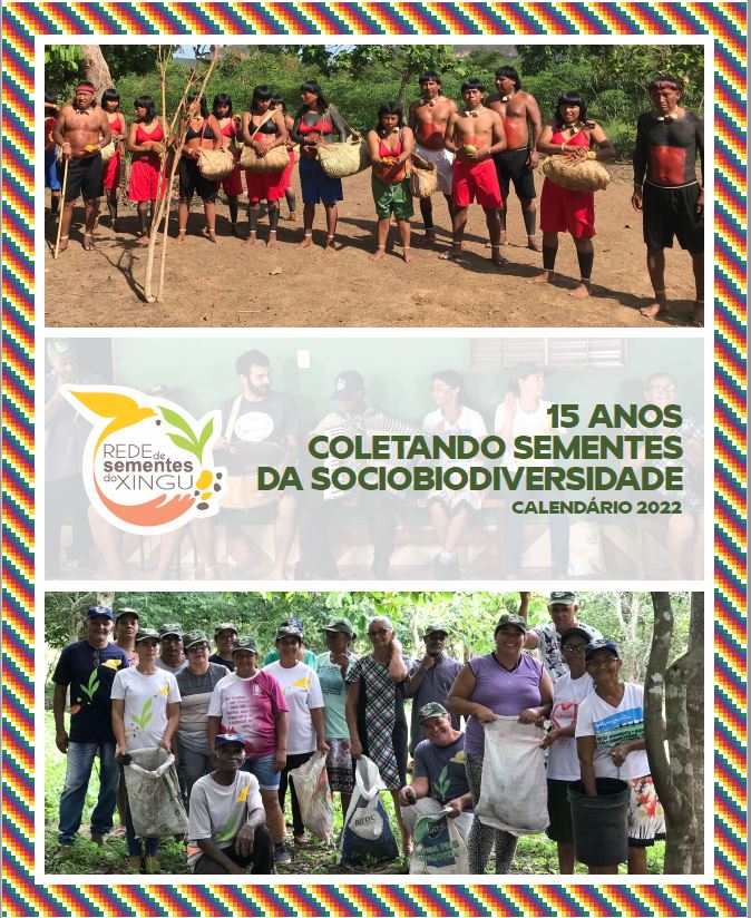 Calendário da Rede de Sementes do Xingu (2022)
