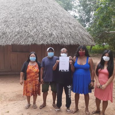 Surto de Covid-19 atinge aldeias indígenas Ikpeng, onde vivem as coletoras Yarang, da Rede de Sementes do Xingu